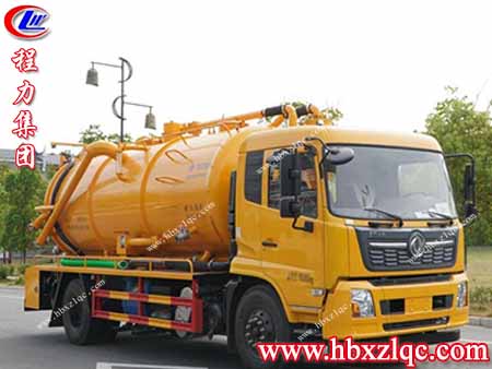 環保不達标？來看看湖北程力推出的這款單機驅動清洗吸污車