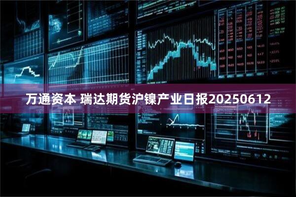 万通资本 瑞达期货沪镍产业日报20250612